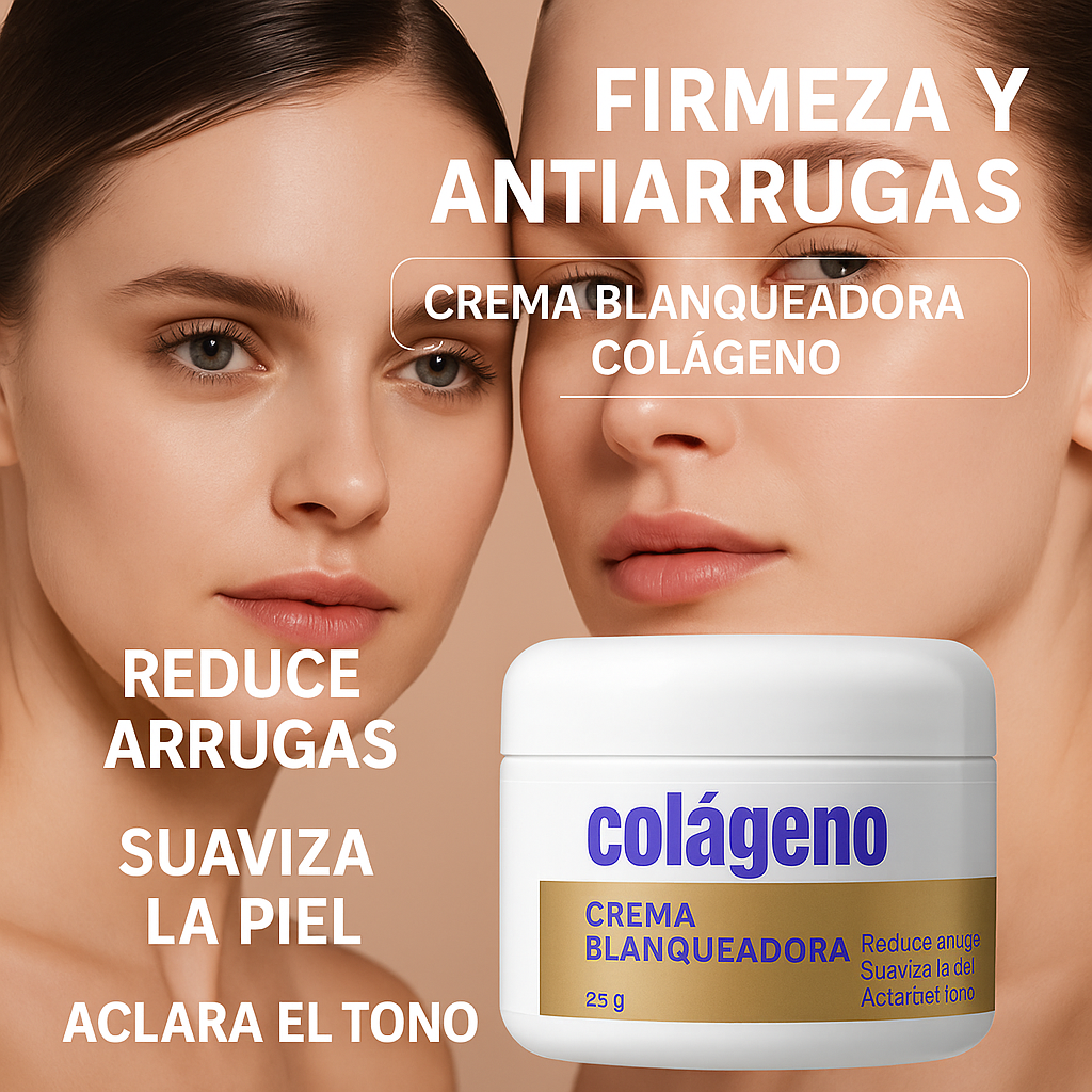 Crema Blanqueadora Colágeno 🌸😍