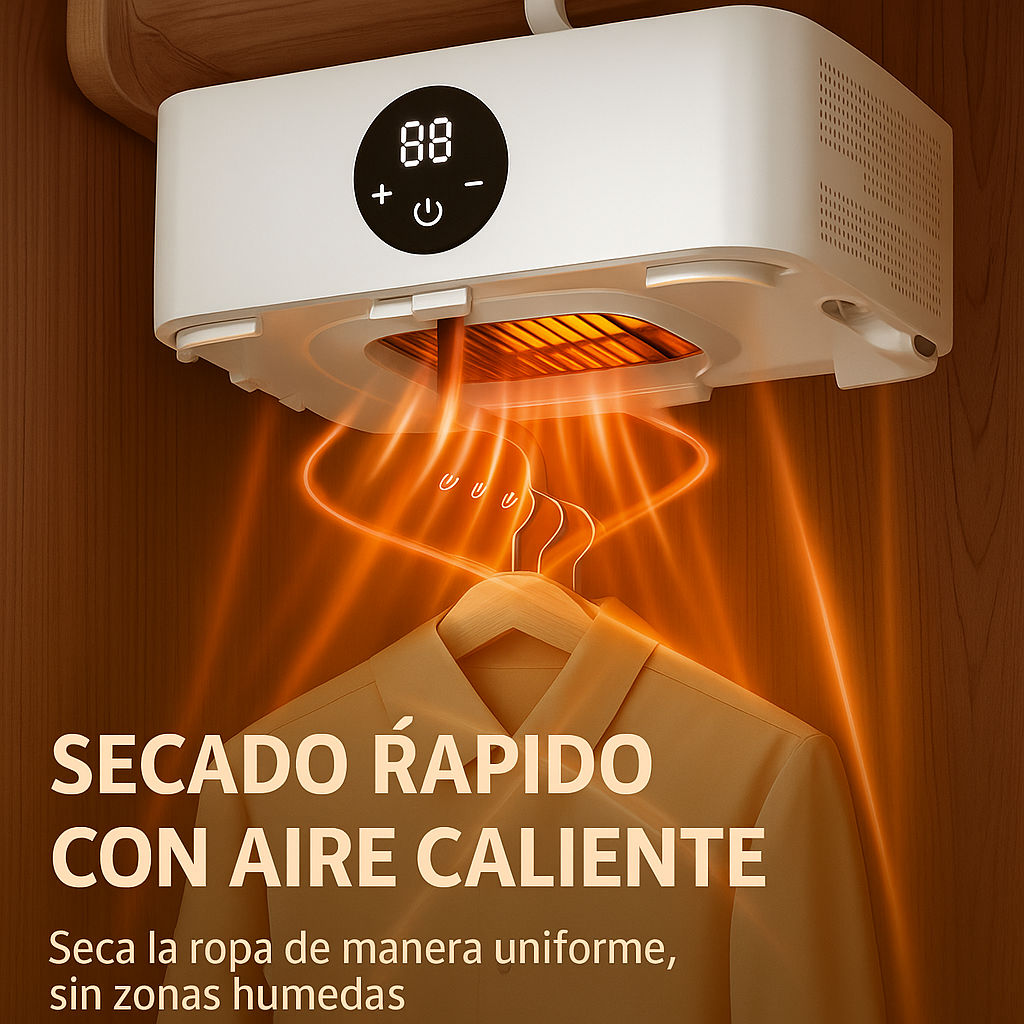 Secador Rápido Y Colgante Para Ropa, Olvídate De La Humedad
