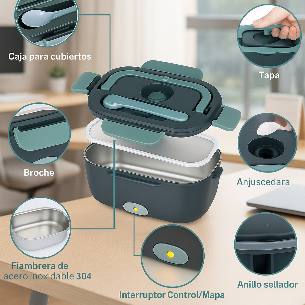 Lonchera Eléctrica Para Que Puedas Comer Donde Quieras